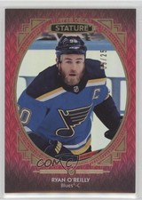2020-21 Upper Deck Stature Portrait Variant Red 9/25 Ryan O'Reilly #29 sq7