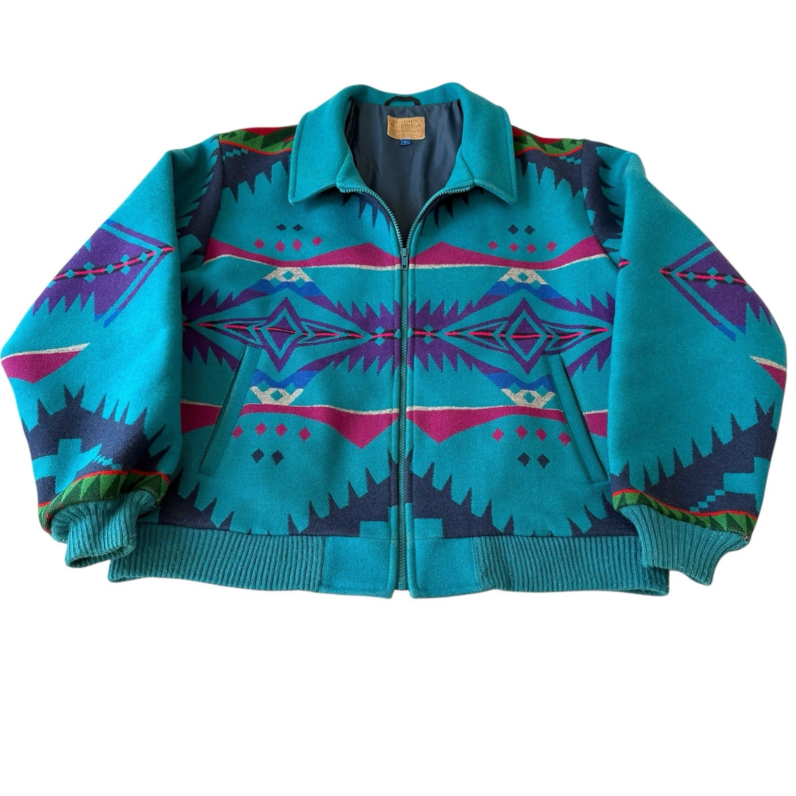 Vintage Pendleton Aztec High Grade Westernwear Wo… - image 1