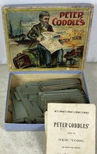 Antique Game Peter Coddles Trip To New York Selchow Righter