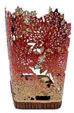 Bath Body Works Ombre Red Gold Fall Leaves Foaming Soap Holder Sleeve