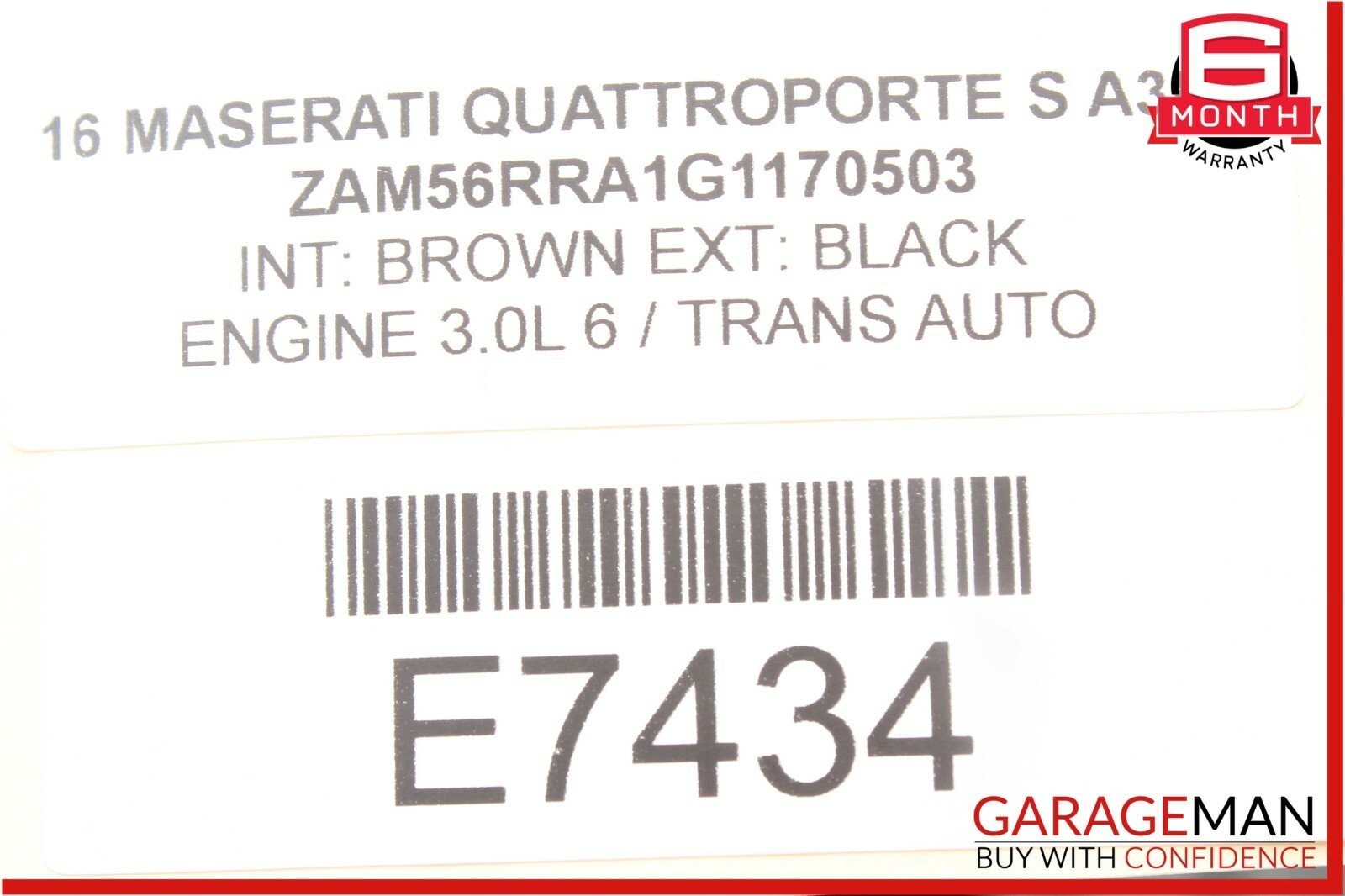 Maserati Quattroporte 2014-2018 Rear Right Door wiring harnesses Set