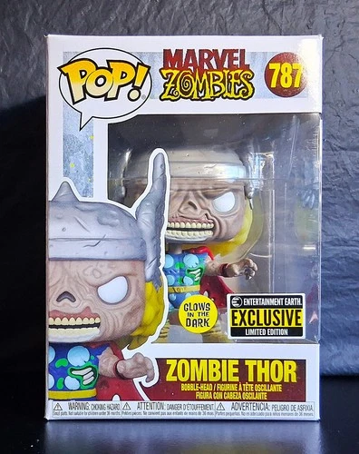GITD Zombie Thor #787 Funko Pop Marvel Zombies Entertainment Earth Exclusive