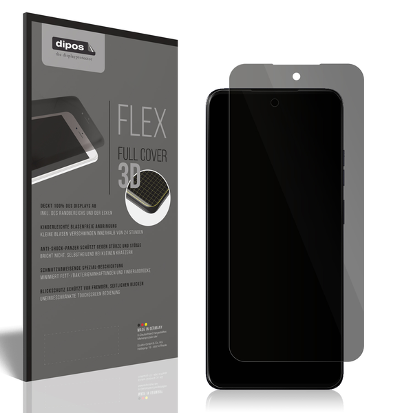 Full Cover Privacy Blickschutzfolie FüR Motorola Moto G05 Folie Anti-Shock-image