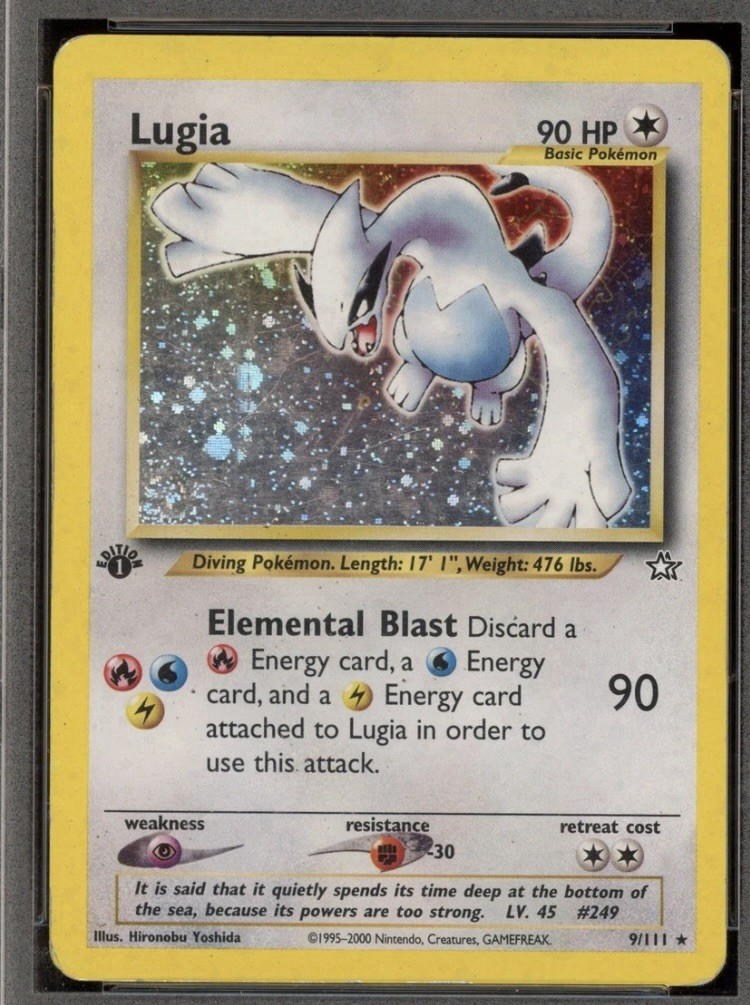lugia first edition card 2009 POKEMON JAPANESE SOULSILVER 1ST EDITION HOLO LUGIA LEGEND PAIR CG –  lowpopping main image 1