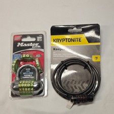 Kryptonite Keeper 512 Combination Cable Bike Lock 6 ft x 12mm Black