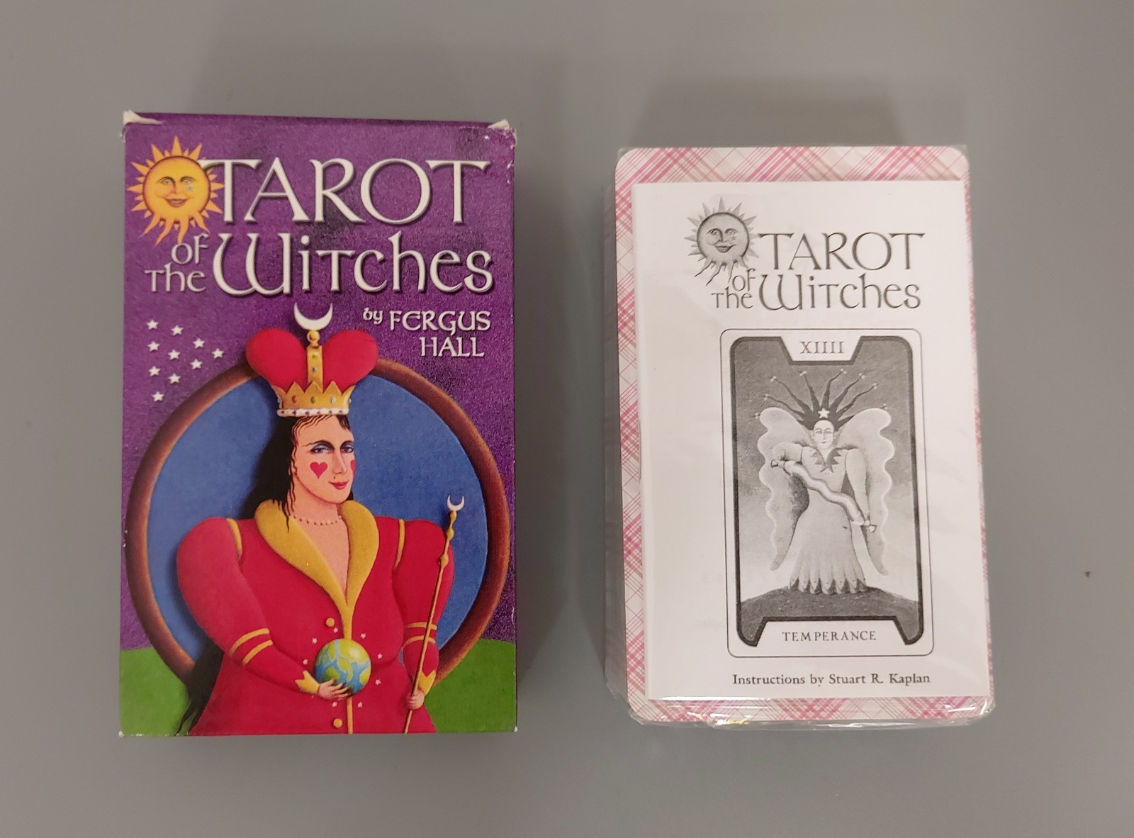 Tarot of the Witches by Fergus Hall. Sealed 78 card deck & booklet, Boxed/UNUSED