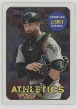 2018 Topps Heritage High Number Chrome 711/999 Jonathan Lucroy #THC-517 0ht6