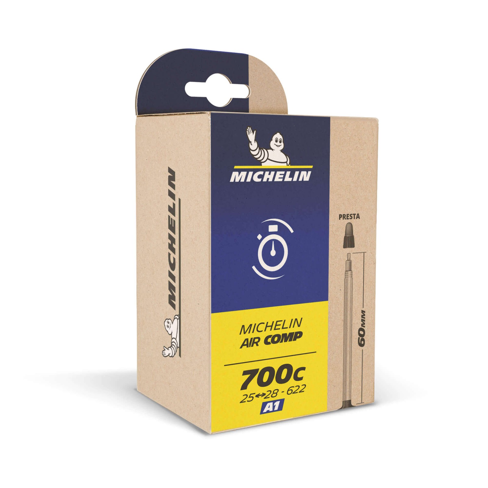 Michelin Airstop Road Inner Tube 700c x 26-32mm PRESTA 48mm 2690₽