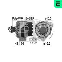 ERA Lichtmaschine Generator Lima 209544A 14V FüR Ssangyong Kyron Rodius 1 Rexton