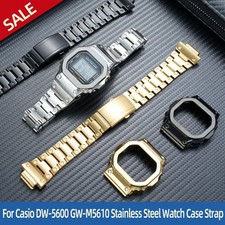 For Casio DW5600 GW-B5600 GW-M5610 GM5600 Metal Watch Case GW-B5600 Steel Strap