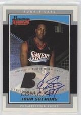 2002-03 Bowman Signature Parallel /99 John Salmons #SE-JS Auto 1f8