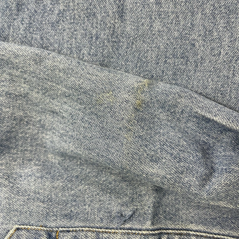 VINTAGE KIEL CENTER ST LOUIS BLUES DENIM SHIRT MENS 2XL BUTTON UP Y2K COTTON - Image 4 of 4