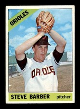 1966 Topps #477 Steve Barber VG/VGEX X3719019