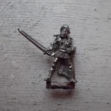 Citadel Warhammer 80s Empire Fighter Female Paladin Knight