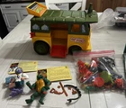 Party Wagon Van Teenage Mutant Ninja Turtles TMNT 1989 Playmates Vintage & More