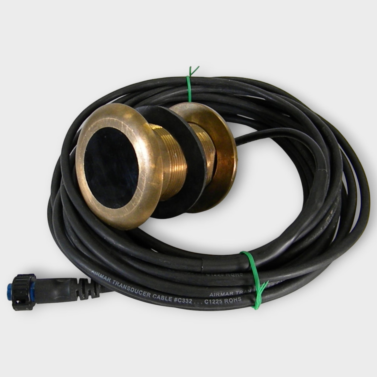 Garmin Airmar B150C-0-M-8G 0-Degree Chirp Bronze Thru-Hull Transducer 8-Pin Blue