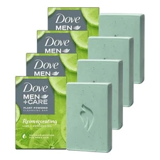 Dove Men Care Plant Powered 4 in 1 Reinvigorating Cleansing Bar Soap 1oz