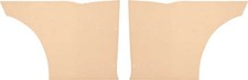 1955-57 Chevy Bel Air 150 210 Rear Quarter Panel Boards 2 Door Sedan Pair