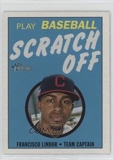2020 Topps Heritage 1971 Topps Baseball Scratch-Offs Francisco Lindor #12 0w8f