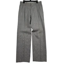 VTG 70s 80s Sturbridge Men's 33x32 Pleated 100% Worsted Wool Plaid Pants Talon
