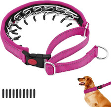 No Pull Martingale Dog Collar for Large Medium Small Dogs, Heavy Duty Nylon Refl