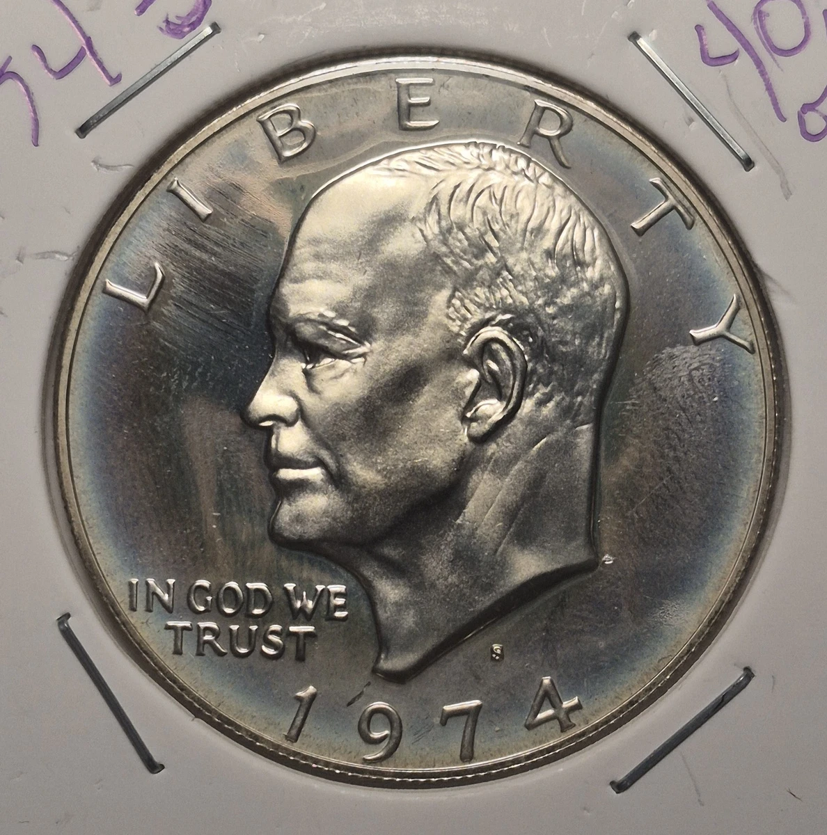 U.S. Mint Silver Certified Proof Eisenhower Dollars (1971-1978