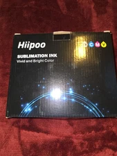Hiipoo Sublimation Ink Refilled Bottles 100 ml vivid bright colors Epson printer