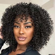 Pre Looped Micro Curly crochet Hair 8 Inch 8 Packs 8 Inch Pack of 8 1B 