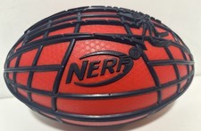 NERF SPIDER-MAN RED FOOTBALL WITH BLUE WEB GRIP 21791- MARVEL