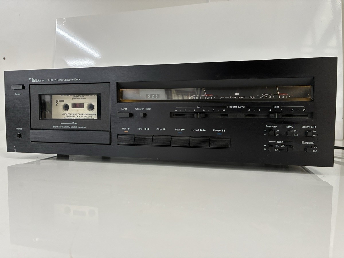 Nakamichi 480 2 Head Cassette Deck Made In Japan Tested Working | eBay