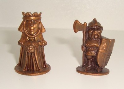 Ü-Ei Überraschungsei Figur 1998 -Die alte Burg und ihre Bewohner Kupfer- wählbar