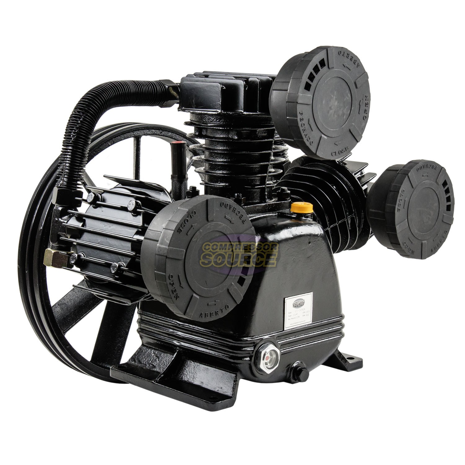 Pump Single Stage 3 Cylinder 17.5 Cfm Max