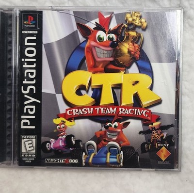 CTR Crash Team Racing (Sony PlayStation 1 PS1, 1999)