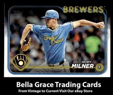2024 Topps Update Hoby Milner #US87 Milwaukee Brewers MLB Baseball 
