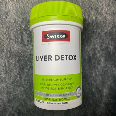 Swisse Milk Thistle Liver Cleanse Detox   Repair & Support 180 Tablets   Exp7/28