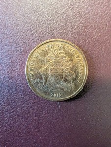 Commonwealth of The Bahamas 1 Cent 2015 Coin