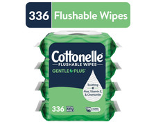 Cottonelle GentlePlus Flushable Wet Wipe 4 Fl...