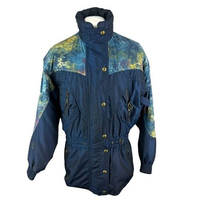 Skijacke Vintage Descente Damen Frauen Größe 12 Medium Winter Retro Jacke M