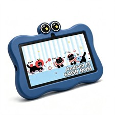 Android 13 GMS 7 Inch Tablet IPS Touch Screen 8GB 64GB Kids Educational