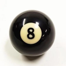 8 Pool Ball Replacement Eight Ball, 2-1/4" Regulation Size Billiard, Billiar...