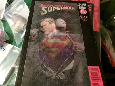 DC Comics Superman Forever Volume 1 June 1998 Holographic Cover Trade Paper Back