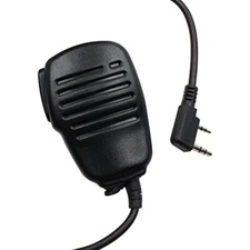 Speaker Mic Microphone PTT for Kenwood Wouxun Puxing Baofeng Two Way Radio 2pin