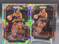 Kristine Anigwe - 2022 WNBA Prizm - Cracked Ice And Base #196 - Phoenix Mercury