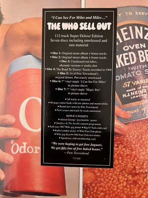 The who Sell Out セルアウト US版stereo Repress Amazon.com: The Who Sell Out [2 LP]: CDs & Vinyl