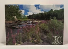 VTG 1996 RoseArt Wisconsin River 500 Pc Puzzle Brand New Fast Ship 13 x 19"