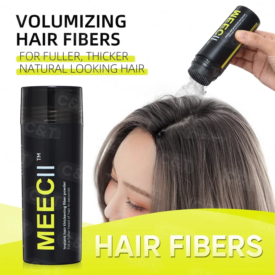 Hair Fiber Loss Building Fibers Alopecia Keratin Thicker Concealer Hair Fiber AU - image 2 of 4