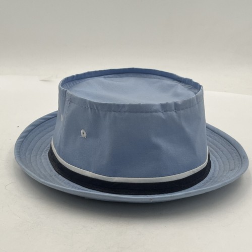 Sombrero de cubo enrollable Dorfman Pacific de colección en AZUL CLARO XL extra grande papá abuelo