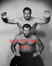 LUKE BROWN & DUTCH SAVAGE WRESTLER 8 X 10 WRESTLING PHOTO NWA