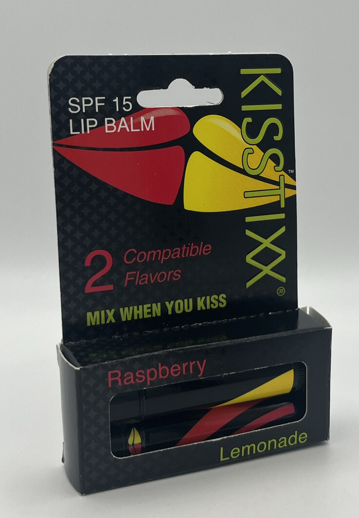 XTRiPX 2枚セット raspberry on the Lips 他1枚 1) Kisstixx Raspberry & Lemonade Lip Locking Balms As Pictured 2