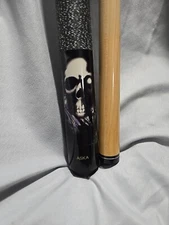 ASKA 2 PC. 21.0 OZ. "BIKER"POOL CUE With Bag